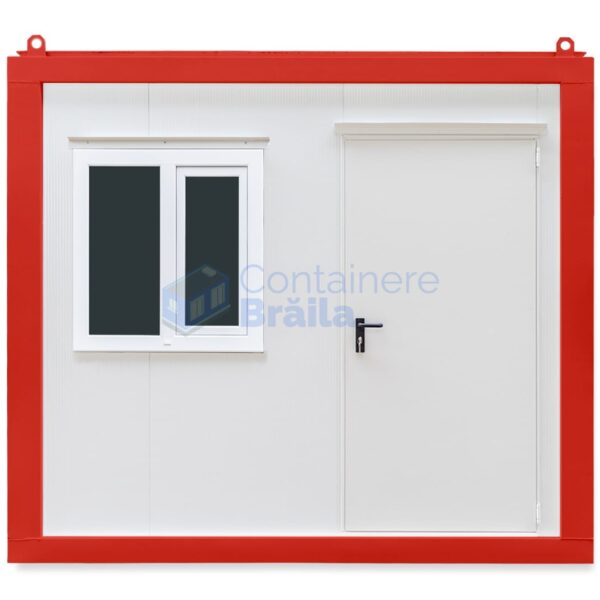 container birou braila 3metri rosu