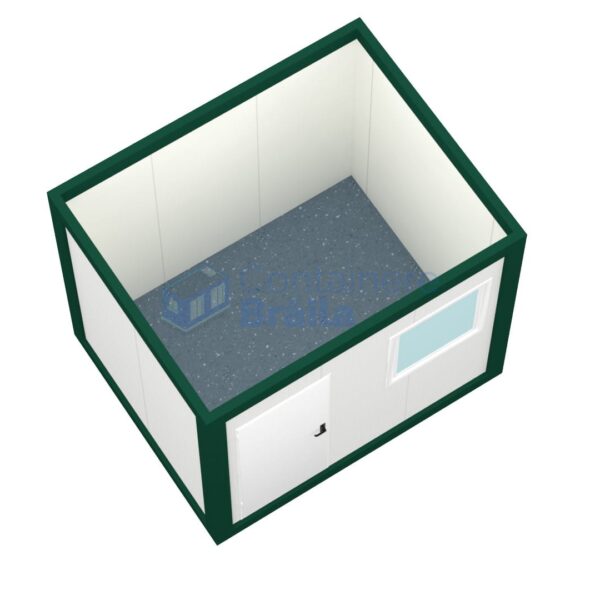 container birou braila 3metri verde2
