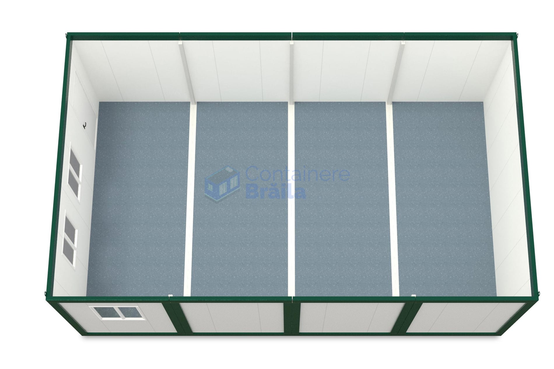 container modular braila 6x96m verde2