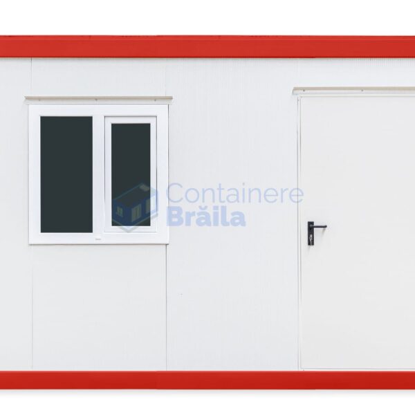 container santier braila 4metri 1geam rosu