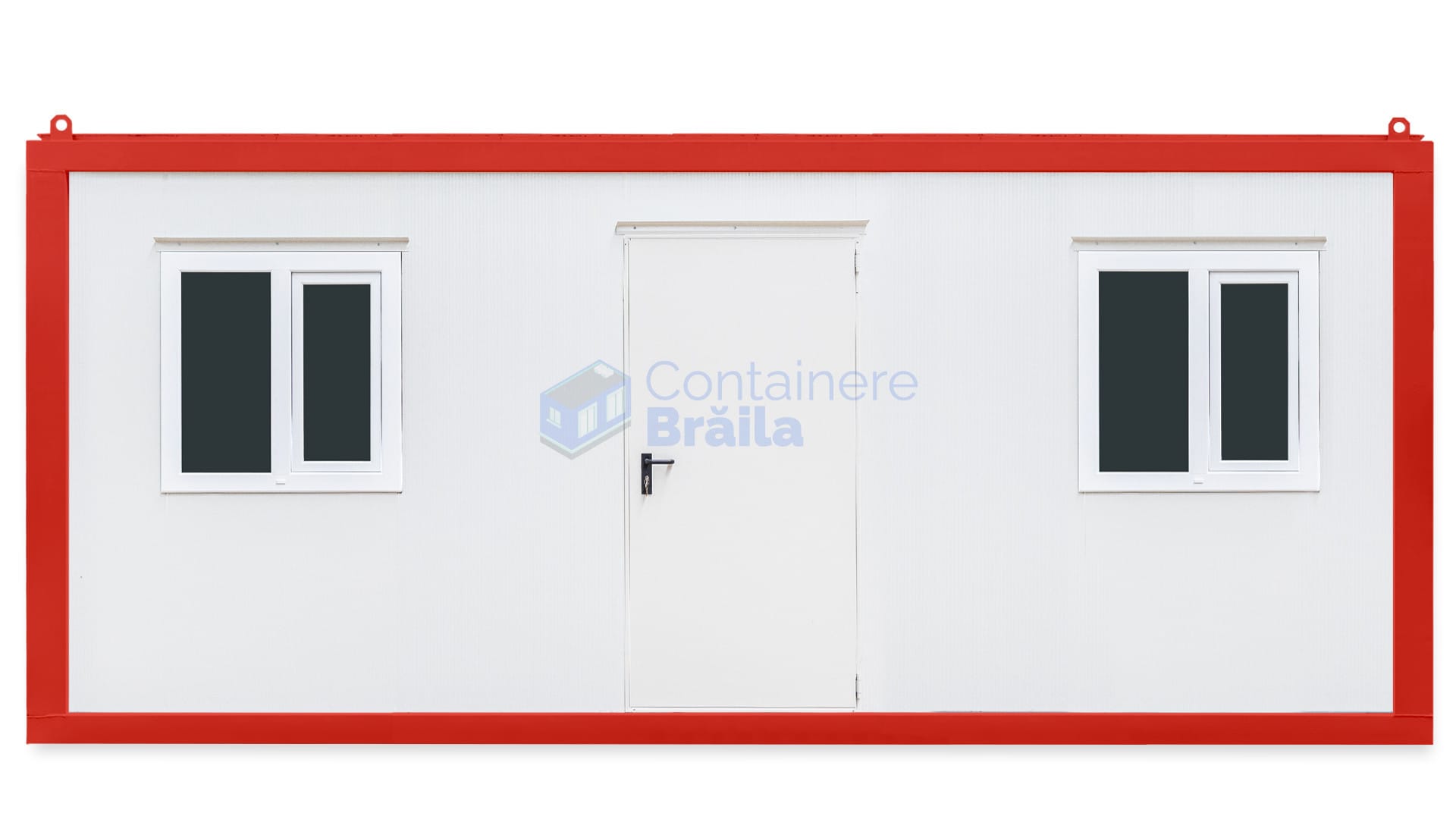 container santier braila 6metri 2geamuri rosu