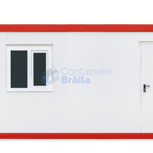 container santier braila 6metri 1geam rosu