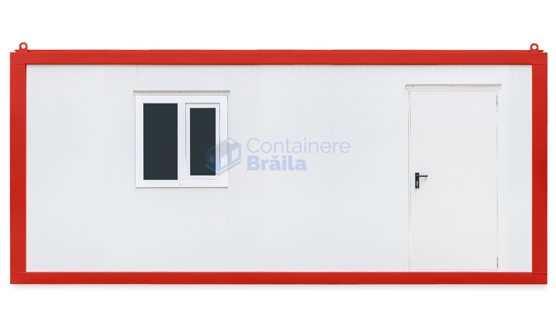 container santier braila 6metri 1geam rosu